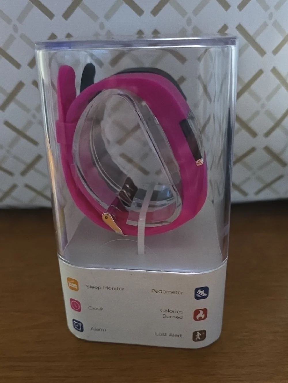 iFitness Pink Silicone Activity Tracker Wristband